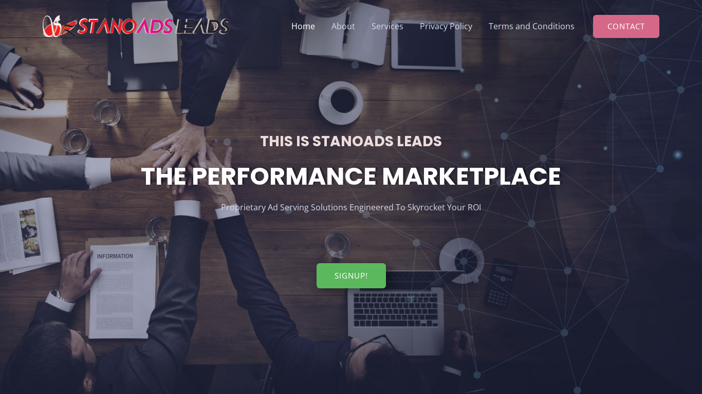 Stanoads Leads Partnerprogram