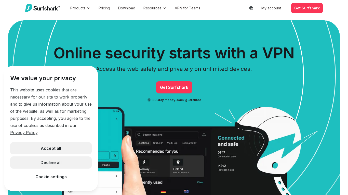 Surfshark Partnerprogram