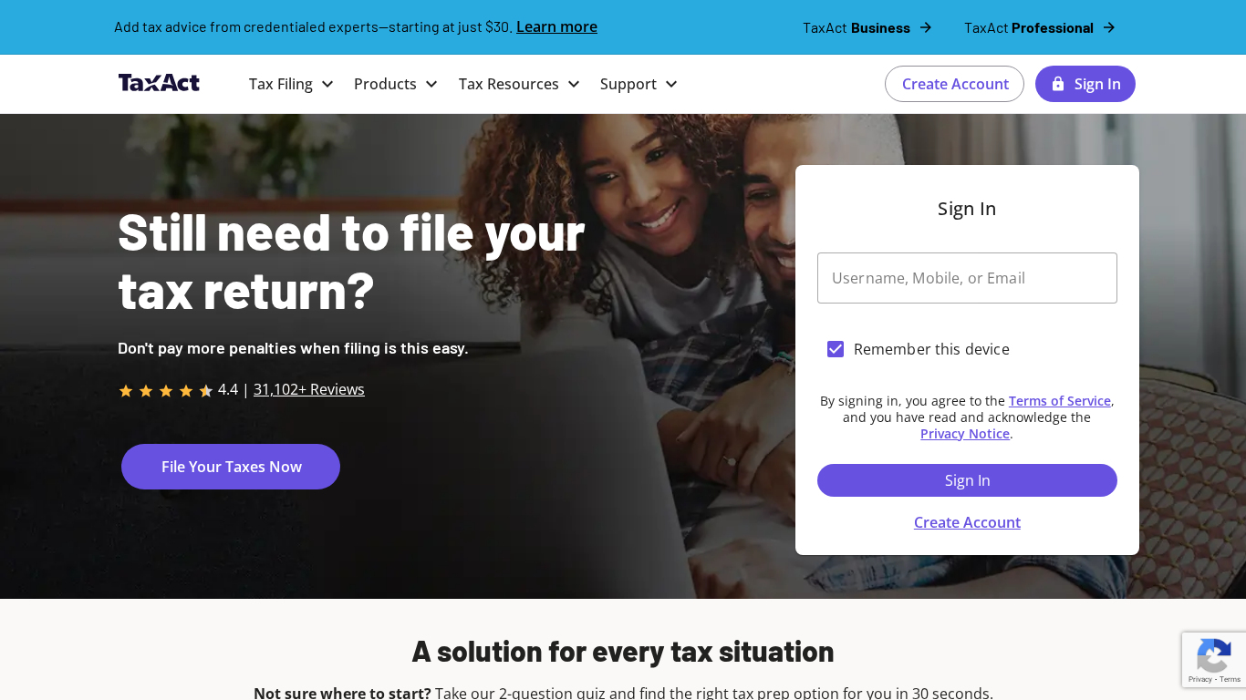 TaxAct Partnerprogram