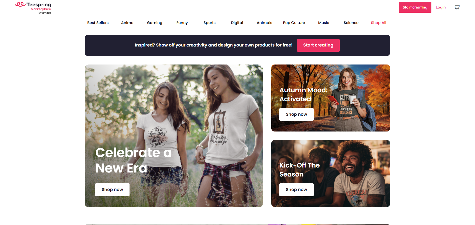 Teespring Partnerprogram