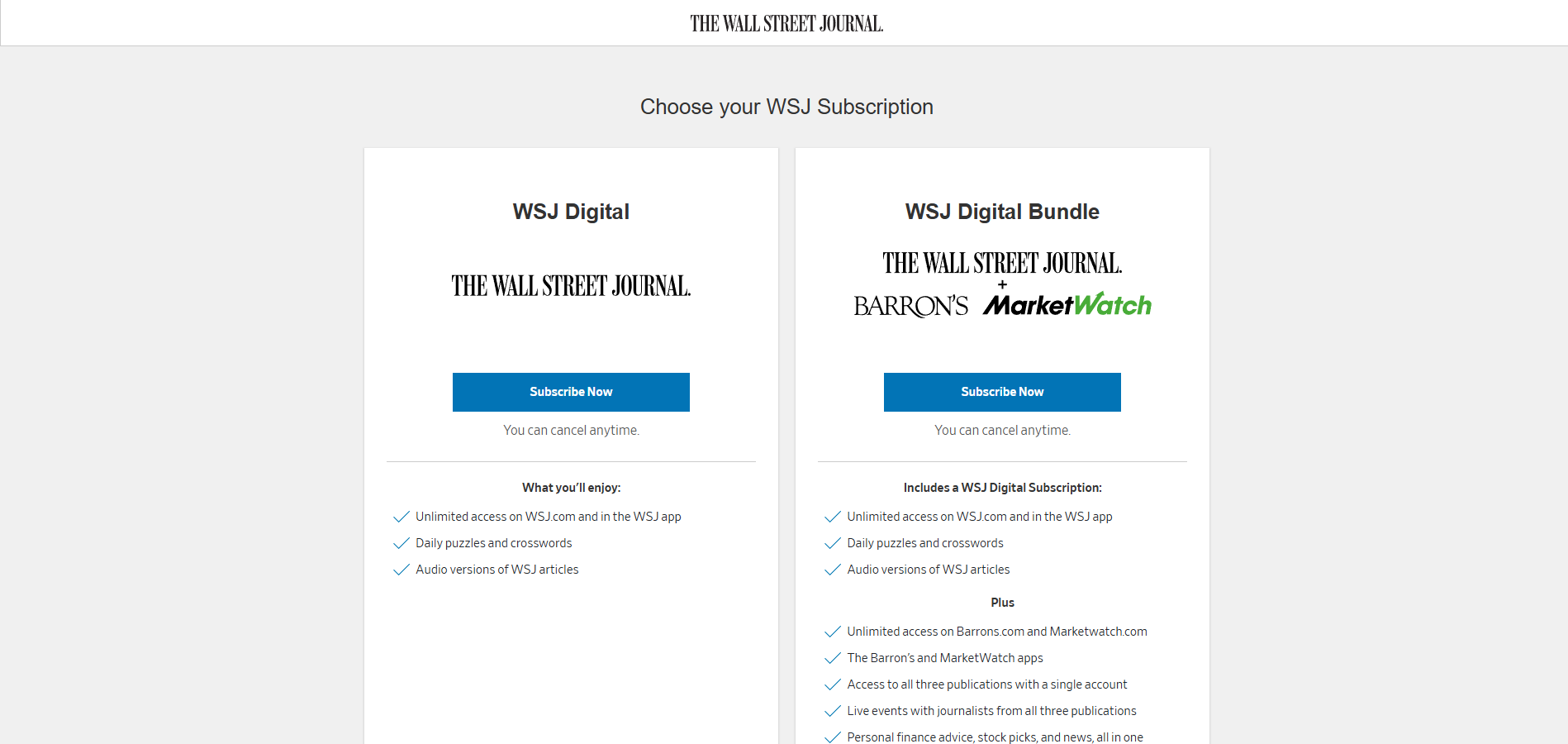 The Wall Street Journal partnerprogram