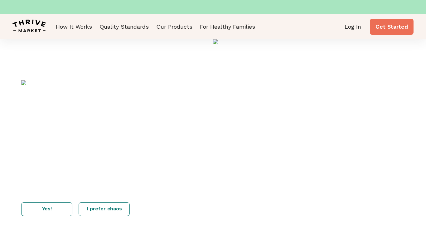 Thrive Market Partnerprogram