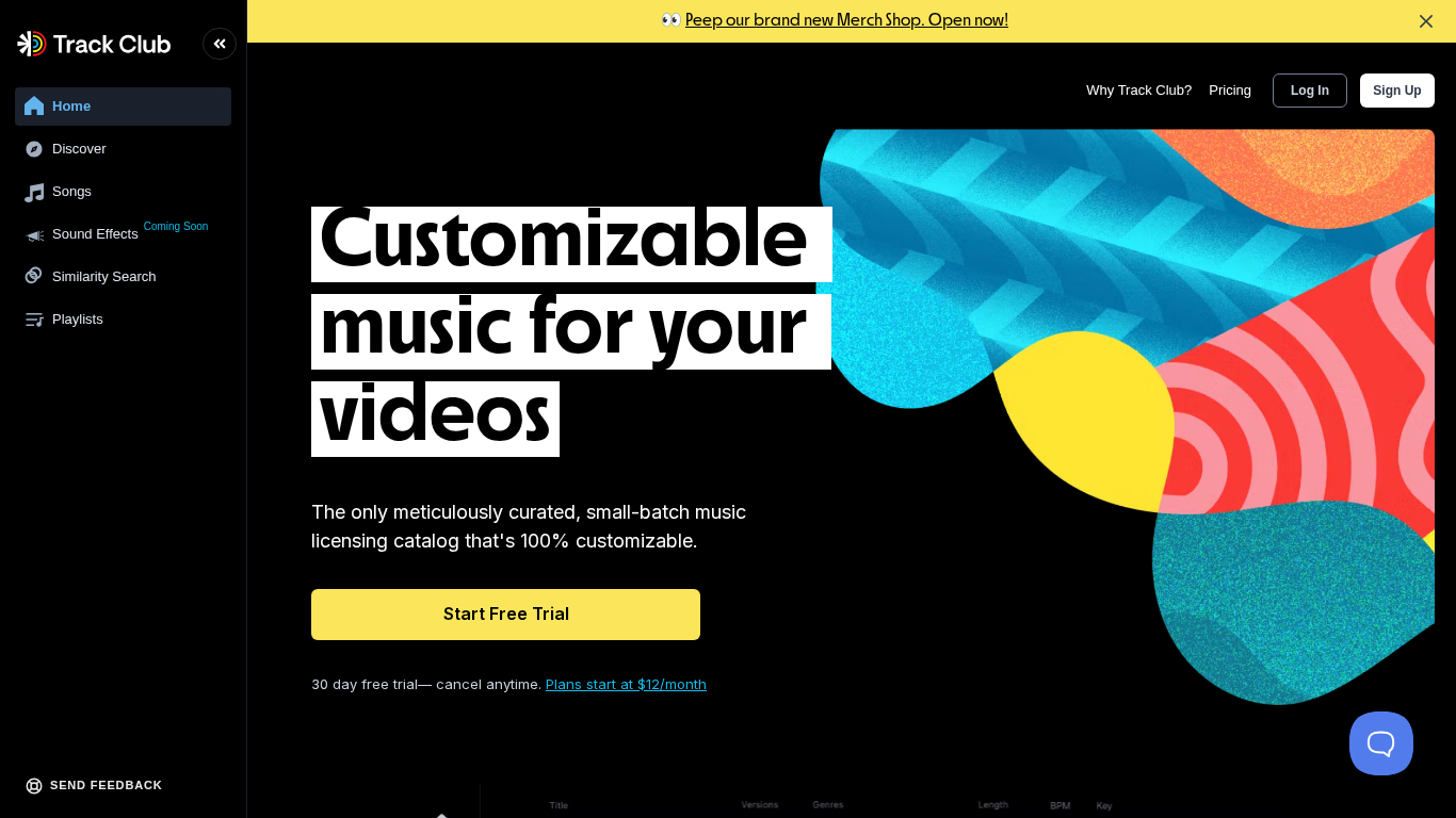 Track Club Partnerprogram