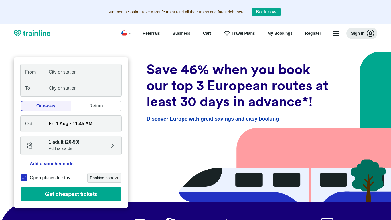 Trainline Partnerprogram