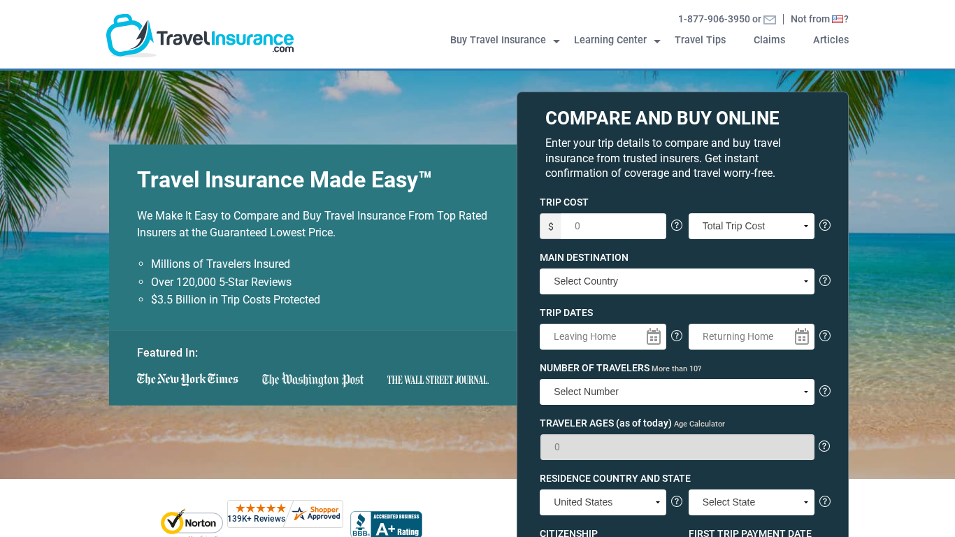 Travelinsurance.com Partnerprogram