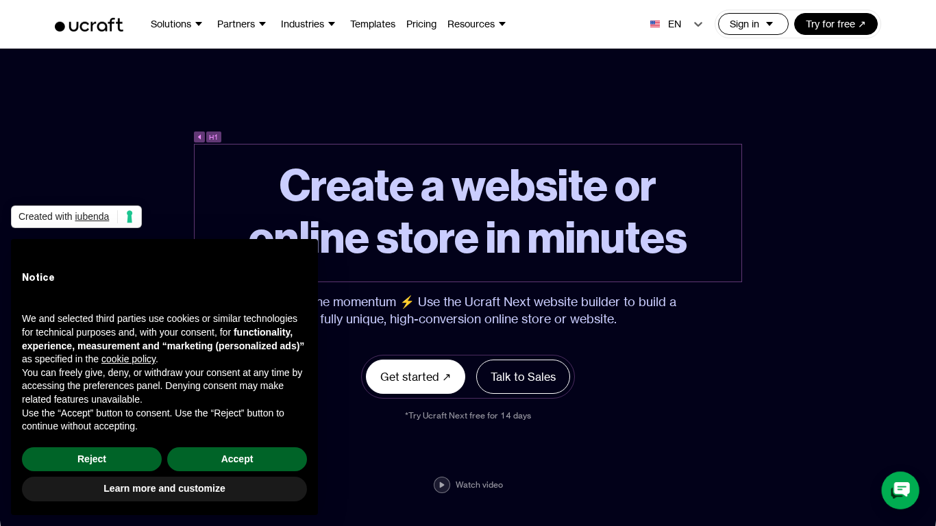 Ucraft Partnerprogram