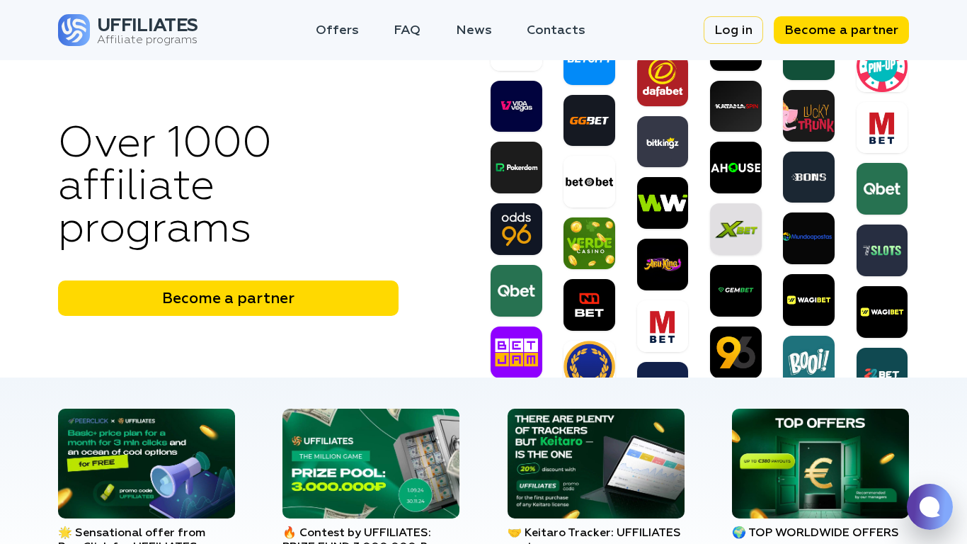 UFFILIATES Partnerprogram