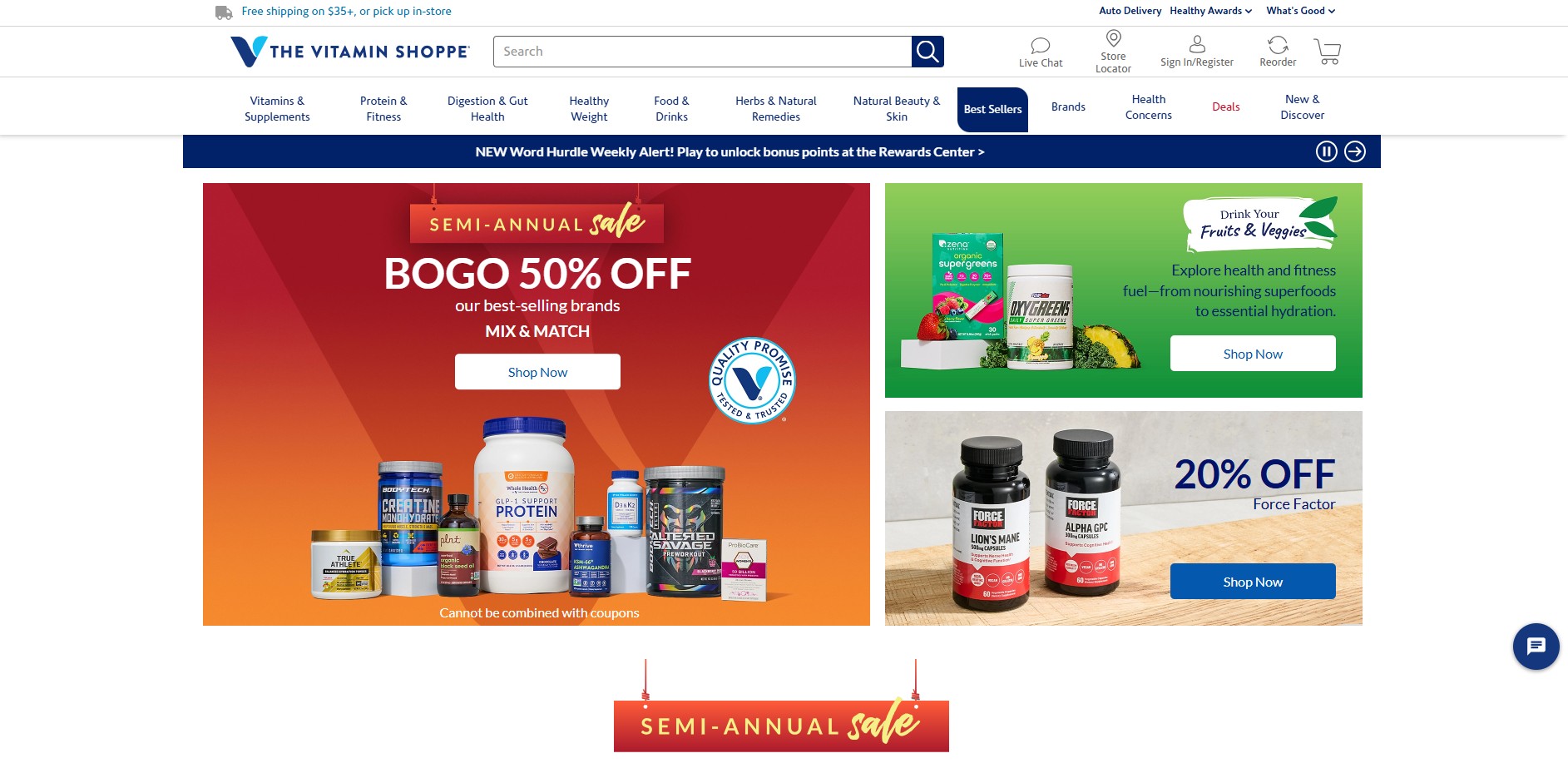Vitamin Shoppe Partnerprogram