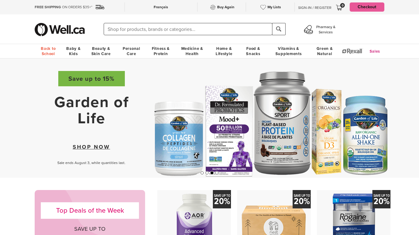 Well.ca Partnerprogram