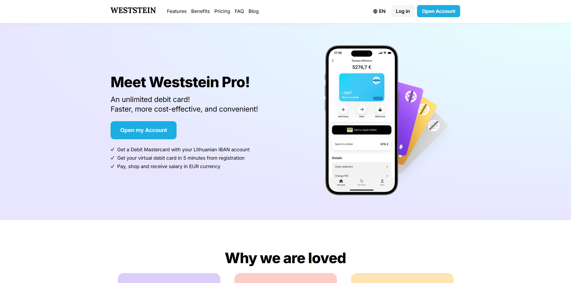 WestStein Partnerprogram