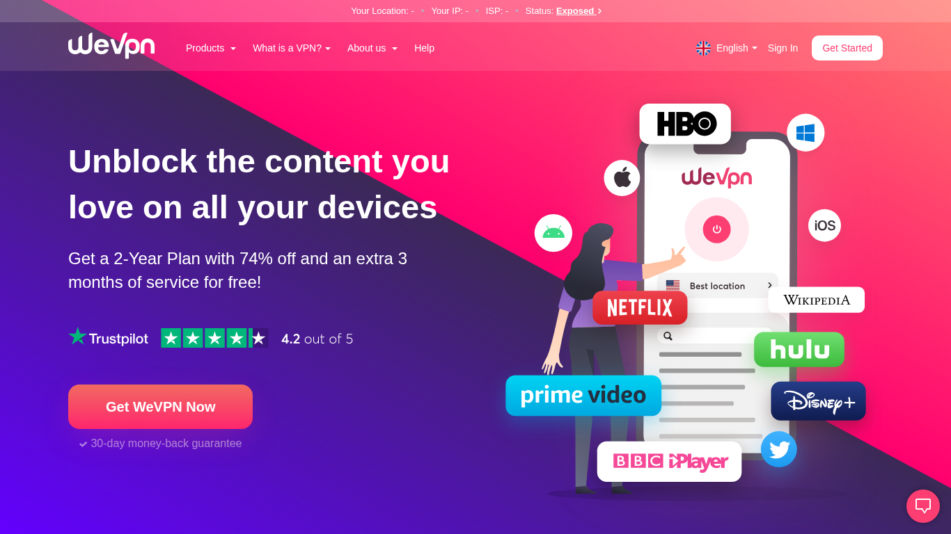 WeVPN Partnerprogram