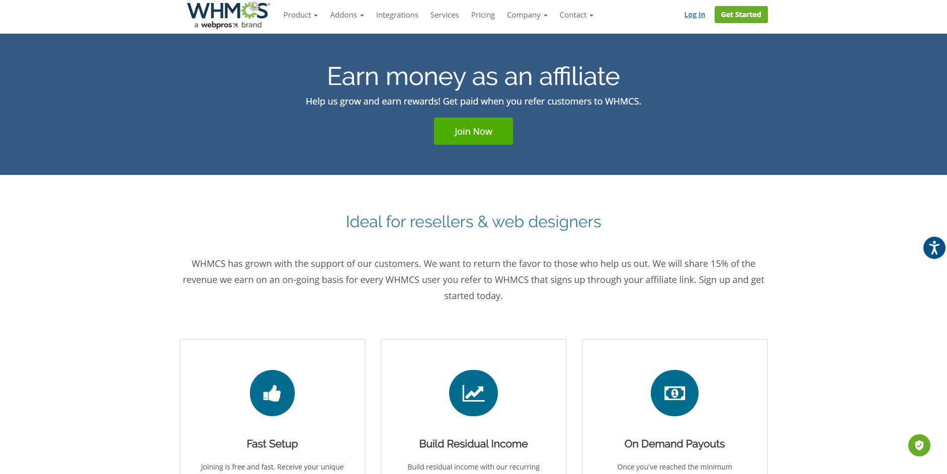 WHMCS Partnerprogram