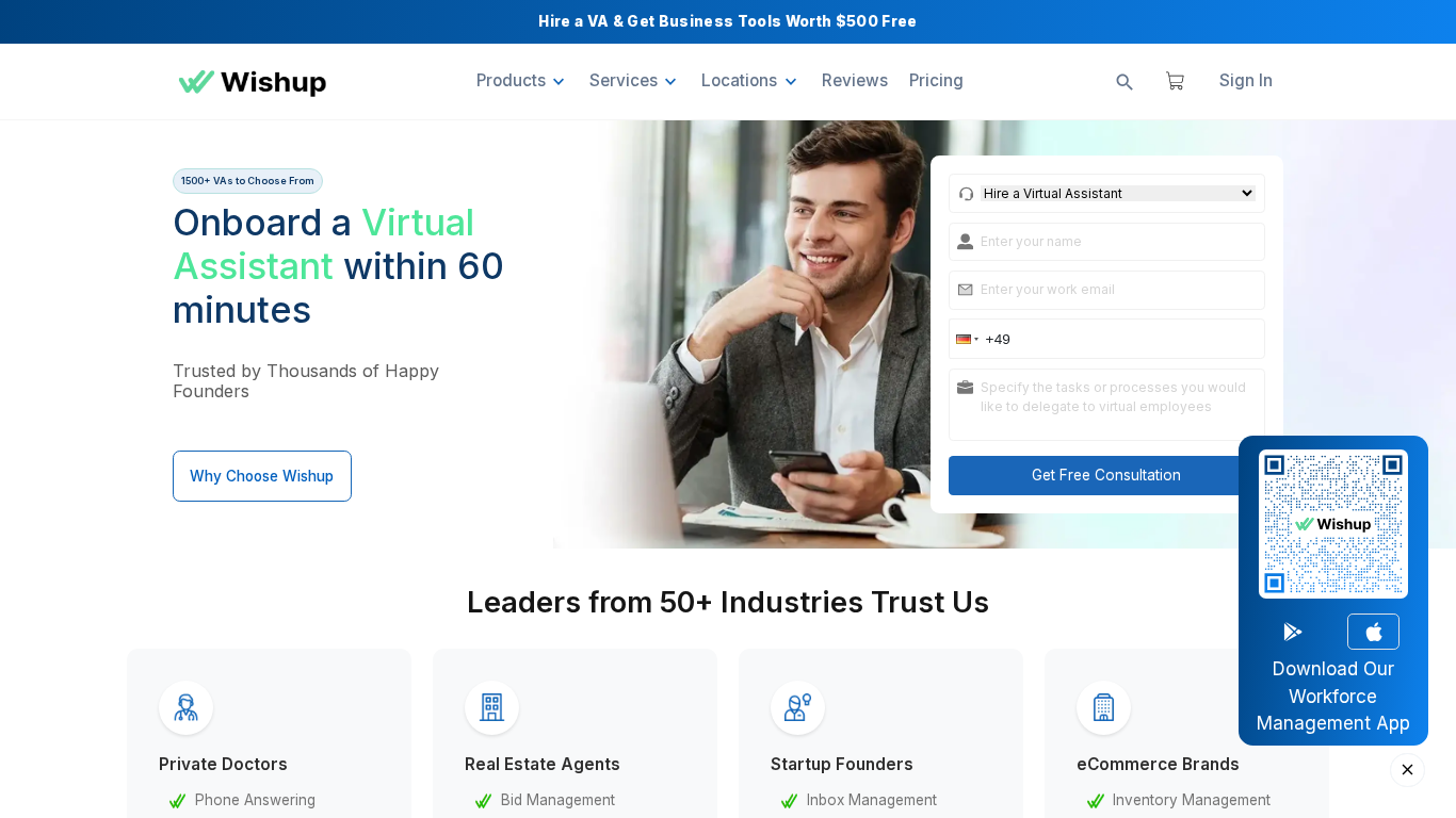 Wishup Partnerprogram