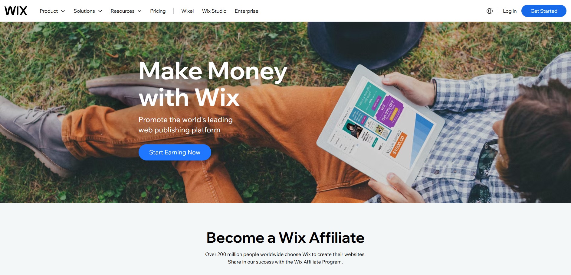 Wix Partnerprogram