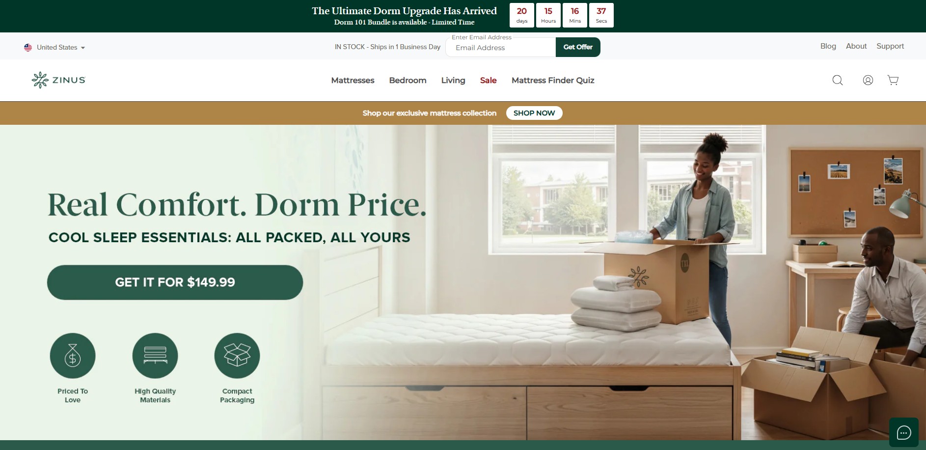 Zinus Partnerprogram