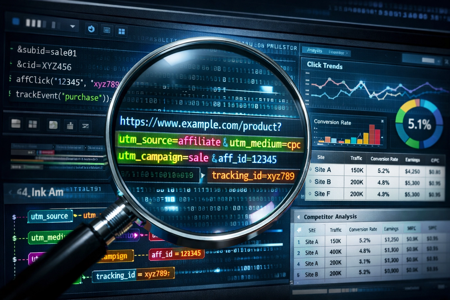 Partnerlink-elemzés és követőkód vizsgálat