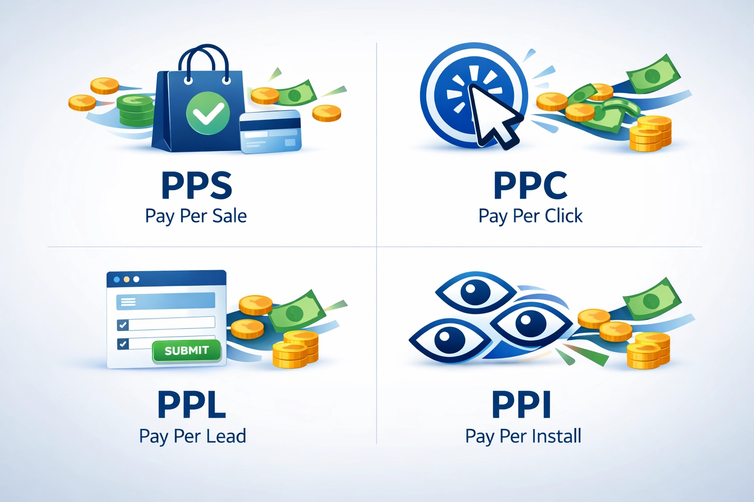 Affiliate kifizetési modellek összehasonlítása