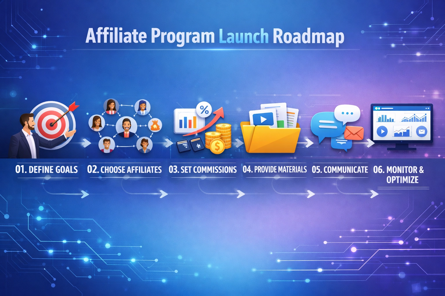 6 lépéses útiterv affiliate marketing program indításához technológiai startupoknak