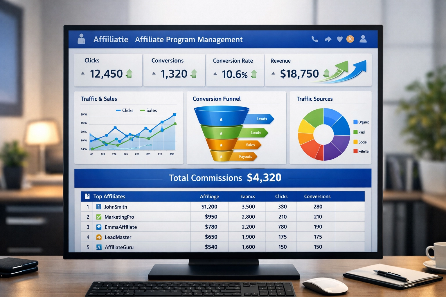 Hogyan segít a Post Affiliate Pro az affiliate programok kezelésében