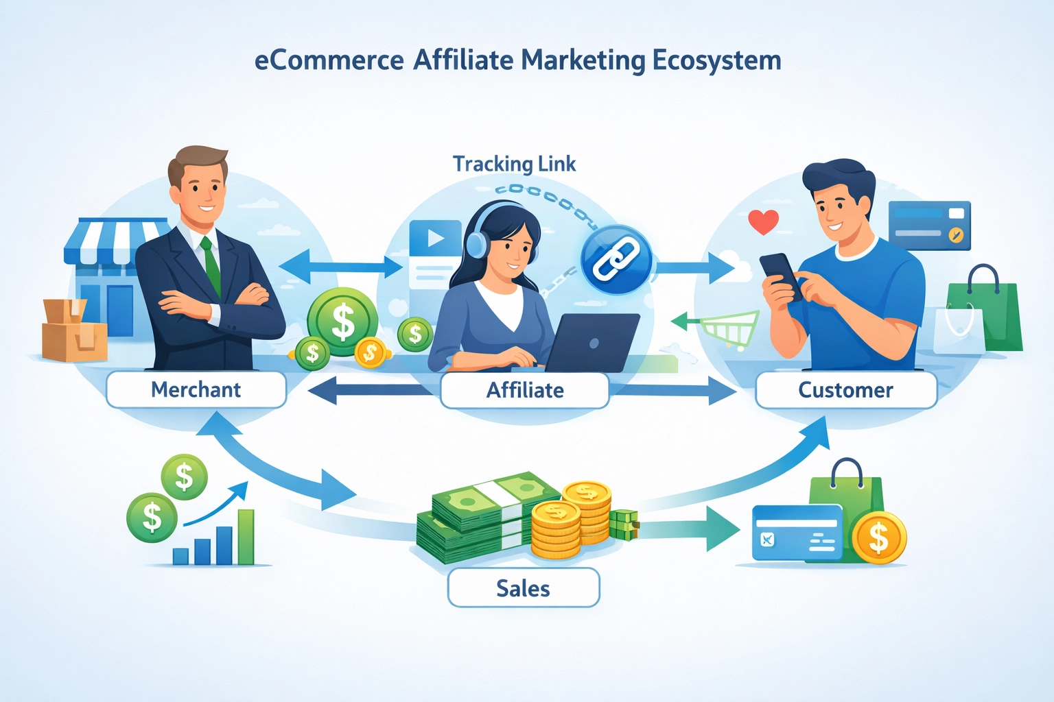 eCommerce affiliate marketing: Teljes útmutató a jövedelmező partnerségek kiépítéséhez