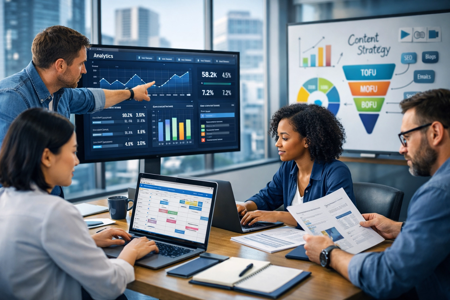 B2B SaaS tartalommarketing: Stratégia a szakmai tekintély építéséhez és a növekedés ösztönzéséhez