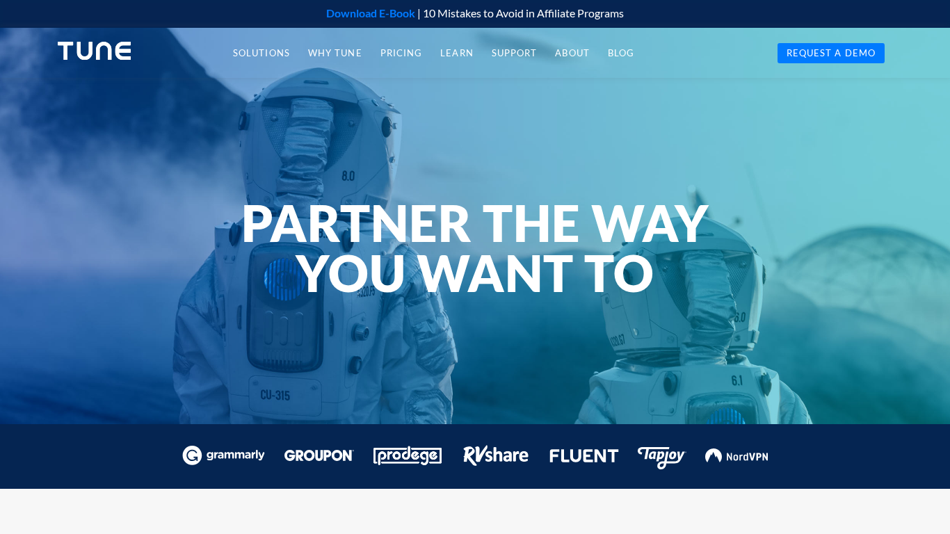 Tune többcsatornás marketing platform