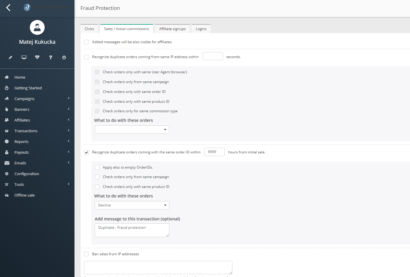 Post Affiliate Pro jutalékok áttekintése