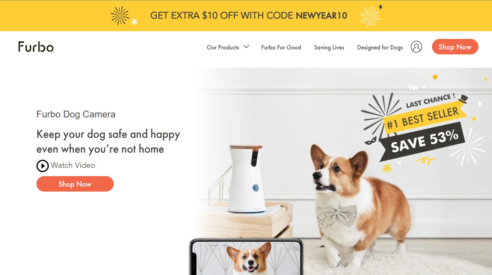 Furbo website screenshot