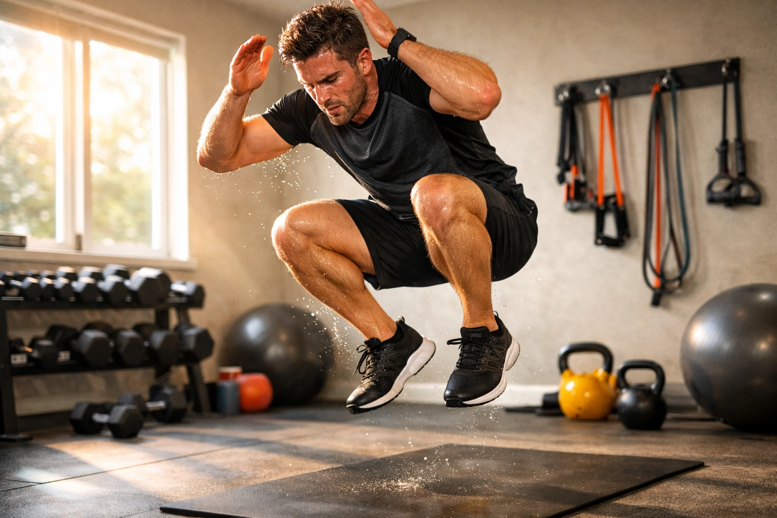 Dinamikus HIIT-edzés, fizikai aktivitás és mentális tisztaság