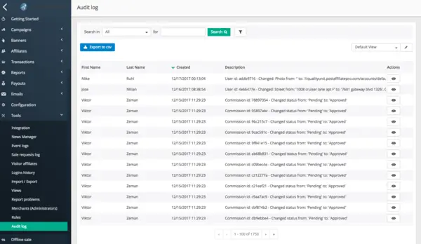 Hírek: Panel Téma & Audit Napló