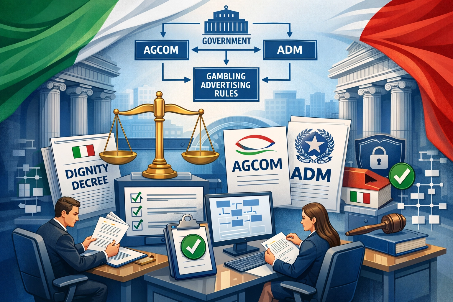 Olasz szerencsejáték-hirdetési megfelelőségi környezet