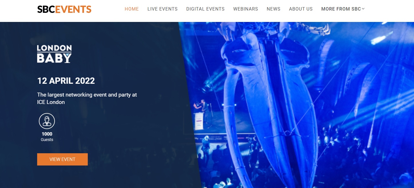 SBC Summit Barcelona homepage