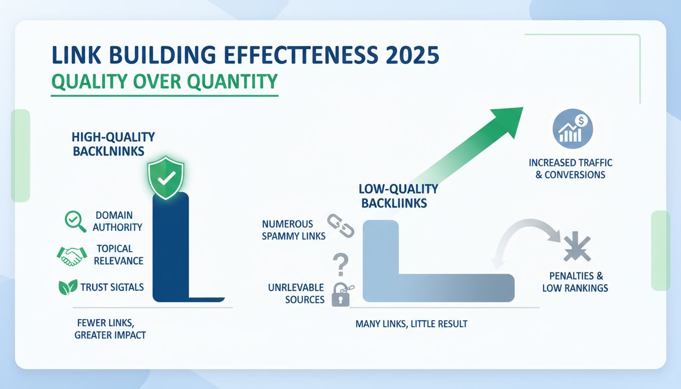 A linképítés még mindig hatékony 2025-ben? Teljes útmutató a minőségi hivatkozásokhoz