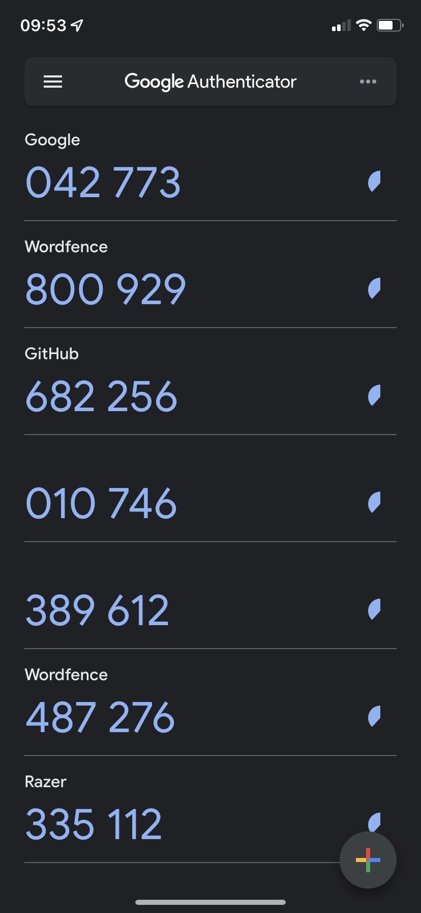 Google Authenticator alkalmazás 2-lépcsős hitelesítéshez