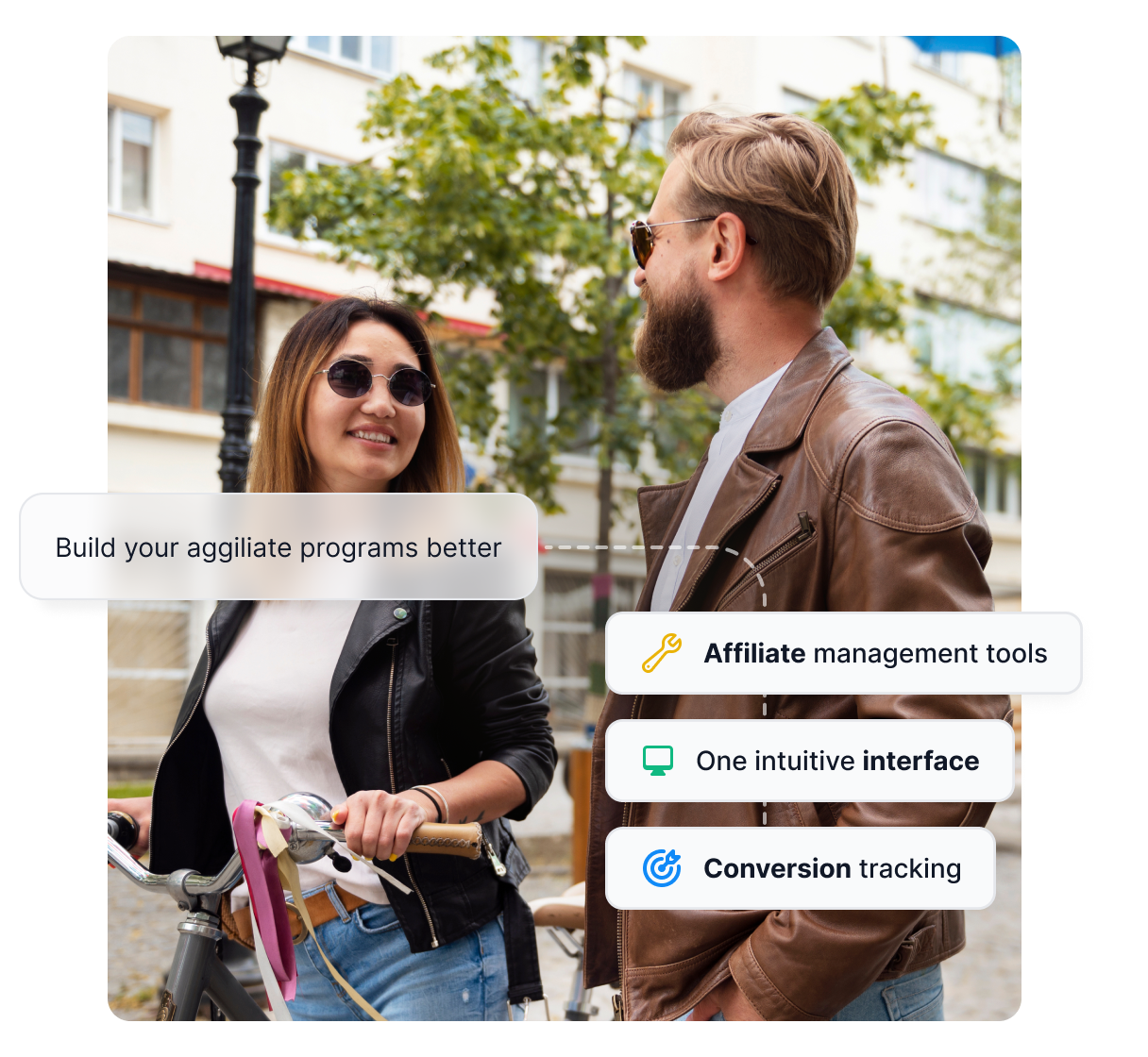 A Post Affiliate Pro vezérlőpultjának képernyőképe általános áttekintéssel és mérőszámokkal.